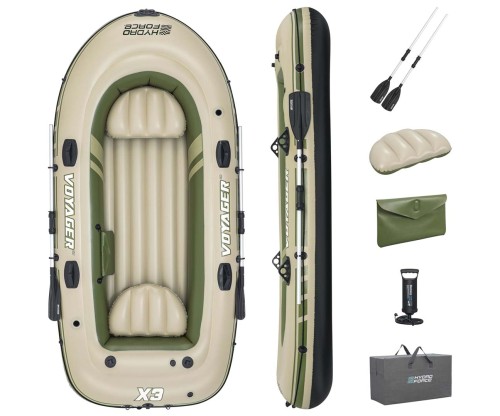 Bestway 65164 Dmuchany ponton Voyager X3 2.94m x 1.37m