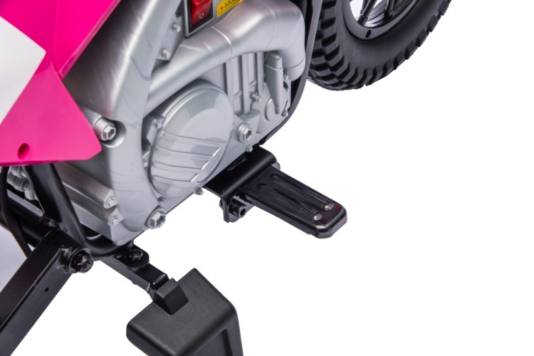 Pojazd Motor na akumulator HONDA CFR450R Różowy