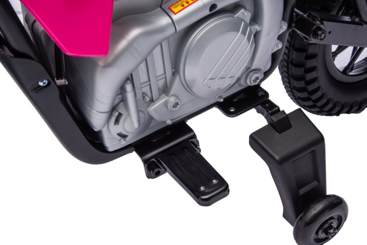 Pojazd Motor na akumulator HONDA CFR450R Różowy