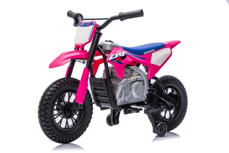 Pojazd Motor na akumulator HONDA CFR450R Różowy