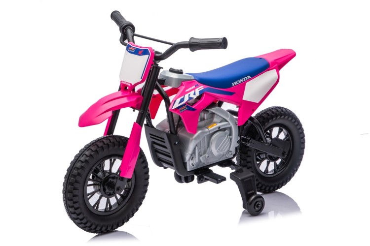 Pojazd Motor na akumulator HONDA CFR450R Różowy