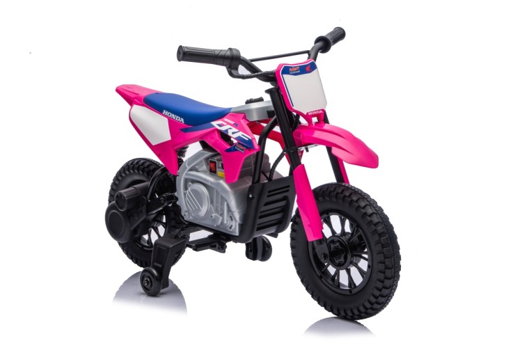 Pojazd Motor na akumulator HONDA CFR450R Różowy