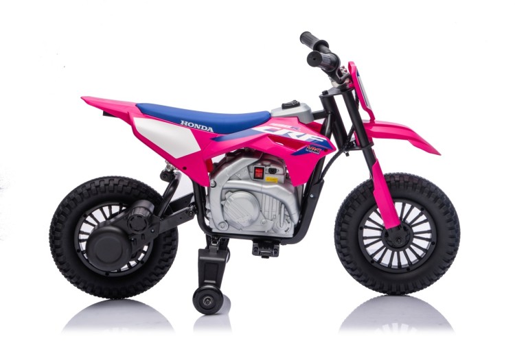 Pojazd Motor na akumulator HONDA CFR450R Różowy
