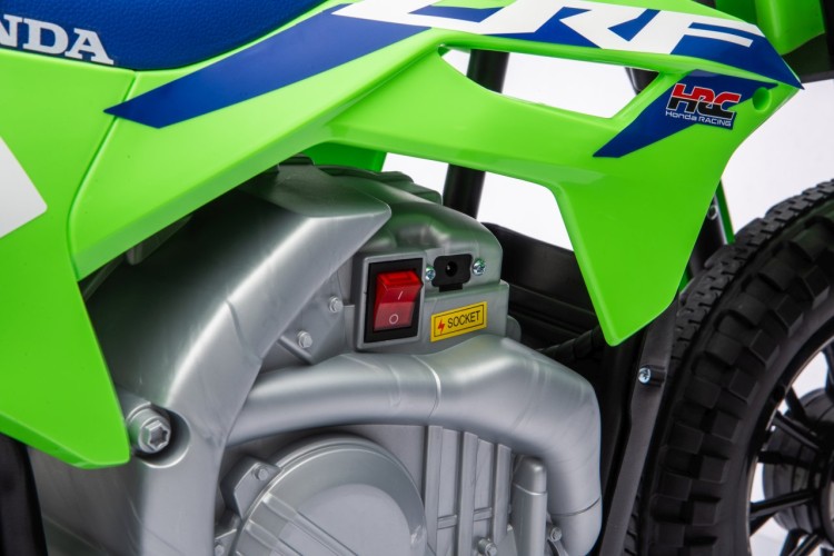 Pojazd Motor na akumulator HONDA CFR450R Zielony