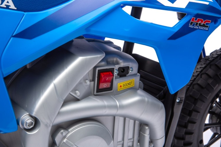 Pojazd Motor na akumulator HONDA CFR450R Niebieski