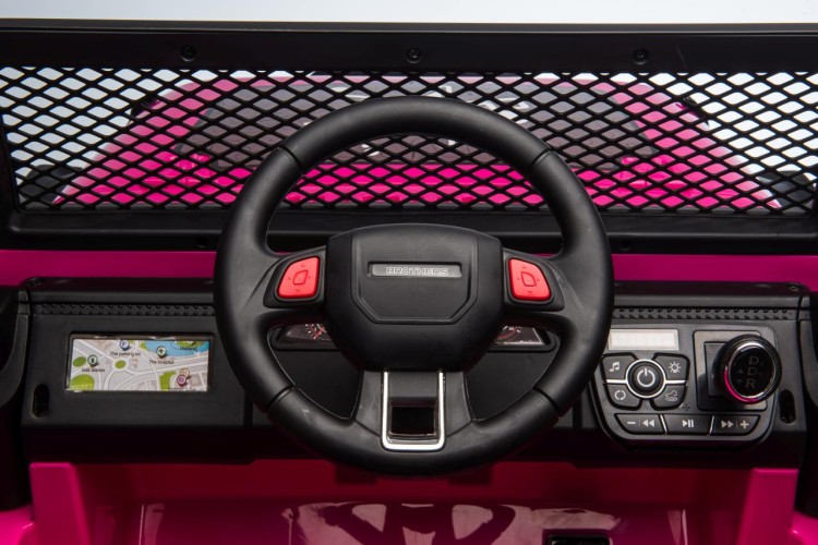 Pojazd Jeep BEAST 4x4 Różowy