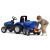 FALK Przyczepa Cysterna Beczkowóz z Kranem New Holland Niebieska 3-7 Lat