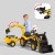 FALK Traktor na Pedały Komatsu z Łyżką Koparką i Przyczepą 2-5 lat