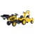FALK Traktor na Pedały Komatsu z Łyżką Koparką i Przyczepą 2-5 lat