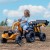 FALK Traktor na Pedały Case CE z Koparką Ładowarką i Przyczepą 3-7 lat