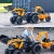 FALK Traktor na Pedały Case CE z Koparką Ładowarką i Przyczepą 3-7 lat
