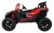 Autko Buggy na akumulator ATV Strong Racing dla 2 dzieci Czerwony + Silnik bezszczotkowy + Pompowane koła + Audio LED