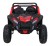 Autko Buggy na akumulator ATV Strong Racing dla 2 dzieci Czerwony + Silnik bezszczotkowy + Pompowane koła + Audio LED