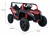 Autko Buggy na akumulator ATV Strong Racing dla 2 dzieci Czerwony + Silnik bezszczotkowy + Pompowane koła + Audio LED