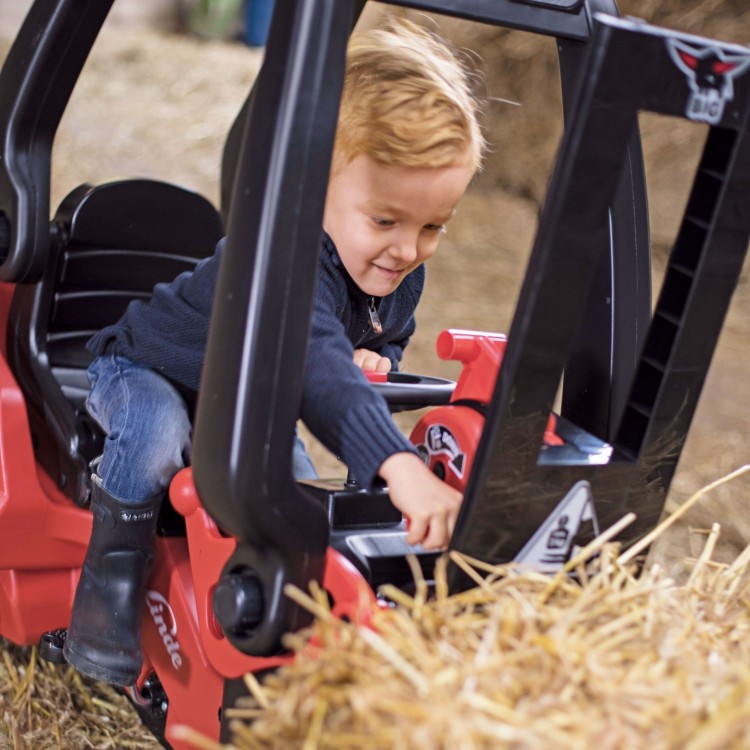 BIG Wózek Widłowy Na Pedały Linde Forklift
