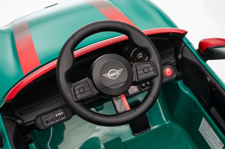 Samchód elektryczny dla dziecka Mini Cooper Zielony