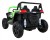 Buggy ATV Strong Racing dla 2 dzieci Zielony + Silnik bezszczotkowy + Pompowane koła + Audio LED