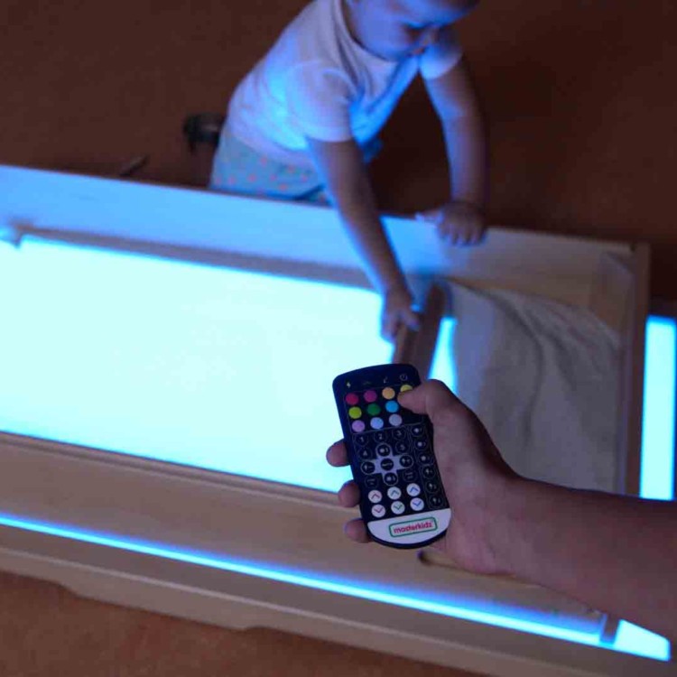 MASTERKIDZ Prostokatna Taca Do Zabawy Piaskiem Do Panelu Świetlnego LED STEM