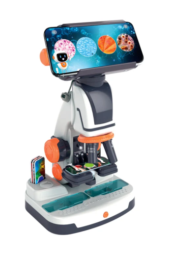 Naukowa Zabawa Mikroskop Digital Interaktywny z AI i Kamerą Wi-Fi Język Polski Clementoni 50406