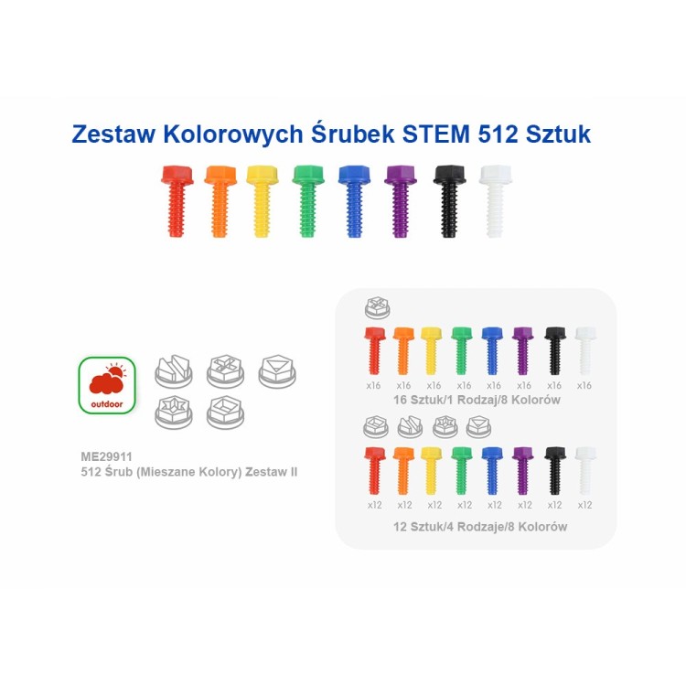 MASTERKIDZ Panele Montażowe STEM + Akcesoria Zestaw XXL