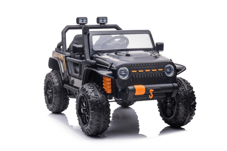 Autko na akumulator  Jeep Monster Czarny