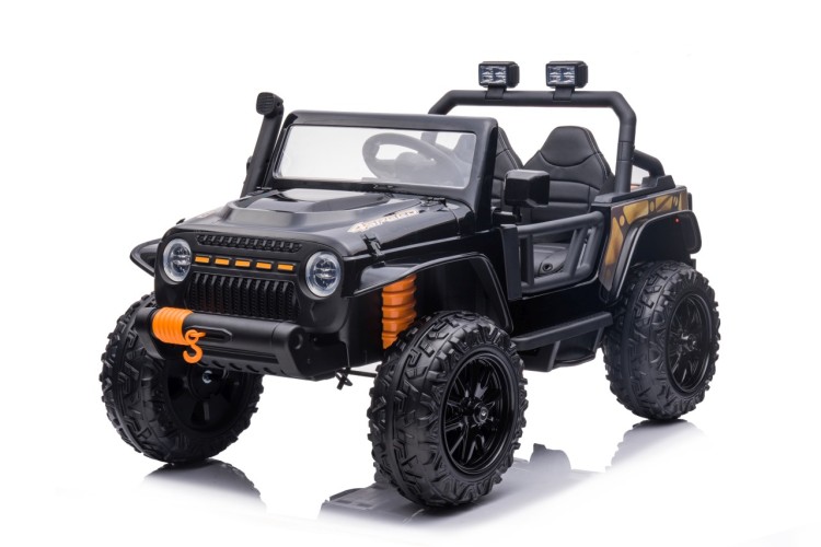 Autko na akumulator  Jeep Monster Czarny