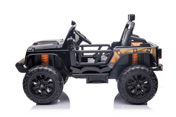 Autko na akumulator  Jeep Monster Czarny
