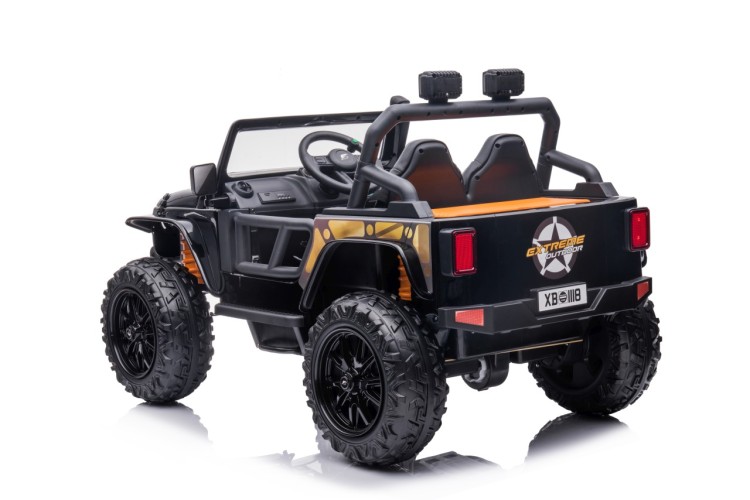 Autko na akumulator  Jeep Monster Czarny