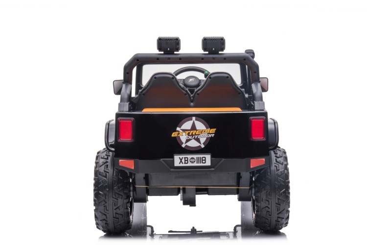 Autko na akumulator  Jeep Monster Czarny