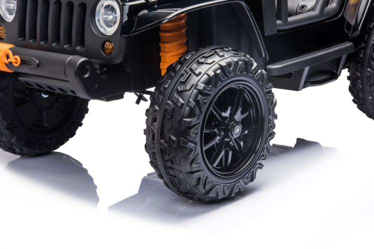 Autko na akumulator  Jeep Monster Czarny