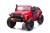 Autko na akumulator  Jeep Monster Czerwony