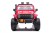 Autko na akumulator  Jeep Monster Czerwony