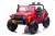 Autko na akumulator  Jeep Monster Czerwony
