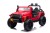 Autko na akumulator  Jeep Monster Czerwony