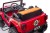 Autko na akumulator  Jeep Monster Czerwony