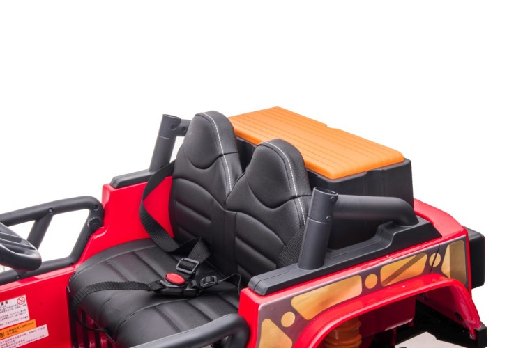 Autko na akumulator  Jeep Monster Czerwony