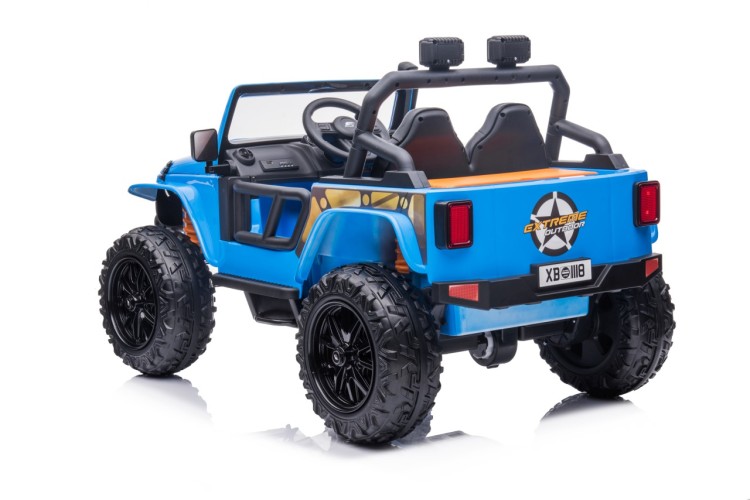 Autko na akumulator  Jeep Monster Niebieski