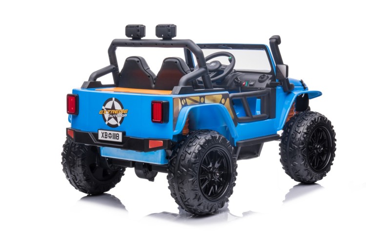 Autko na akumulator  Jeep Monster Niebieski