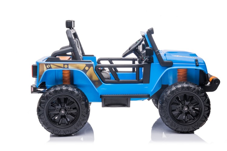 Autko na akumulator  Jeep Monster Niebieski
