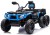 Quad Na Akumulator ATV 6 Kół Z Przyczepką JC606 24V 4x4 Niebieski