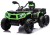 Quad Na Akumulator ATV 6 Kół Z Przyczepką JC606 24V 4x4 Zielony