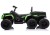 Quad Na Akumulator ATV 6 Kół Z Przyczepką JC606 24V 4x4 Zielony
