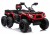 Quad Na Akumulator ATV 6 Kół Z Przyczepką JC606 24V 4x4 Czerwony