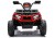 Quad Na Akumulator ATV 6 Kół Z Przyczepką JC606 24V 4x4 Czerwony