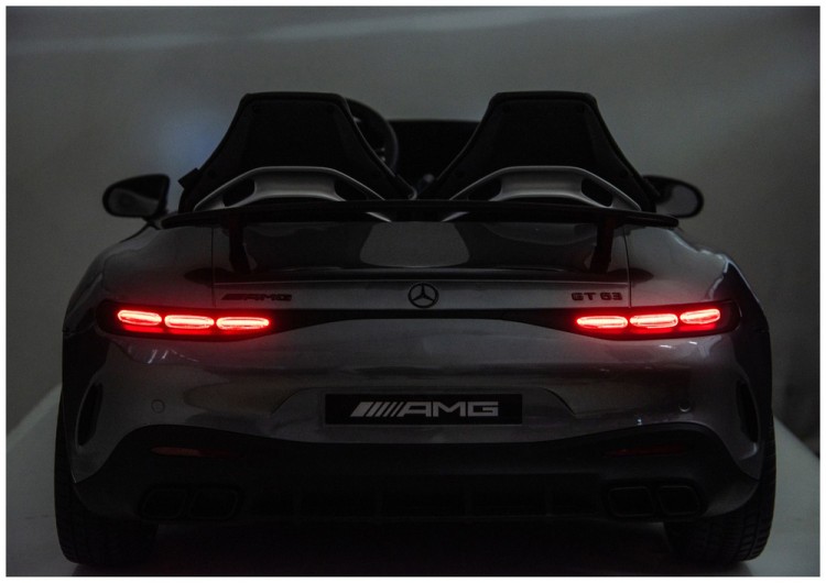 Auto Na Akumulator Mercedes GT63 AMG DK-GT63 24V Szary Lakierowany