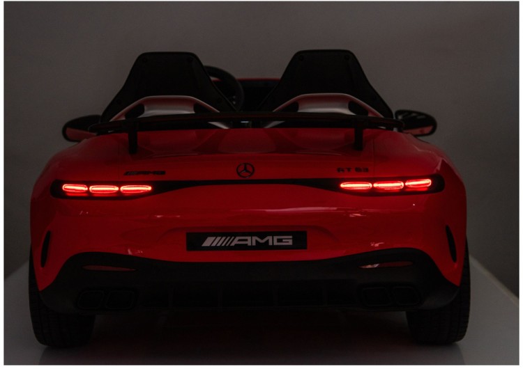 Auto Na Akumulator Mercedes GT63 AMG DK-GT63 24V Czerwony