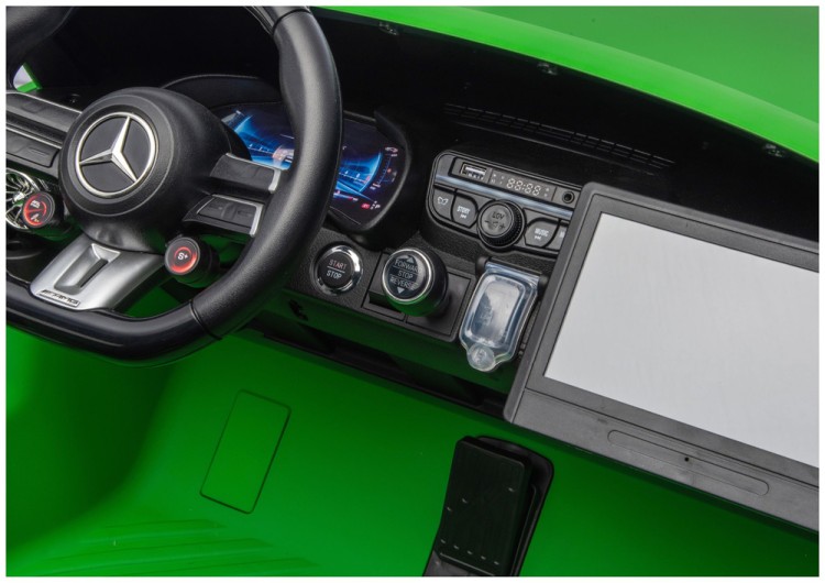 Auto Na Akumulator Mercedes GT63 AMG DK-GT63 24V Matowy Zielony