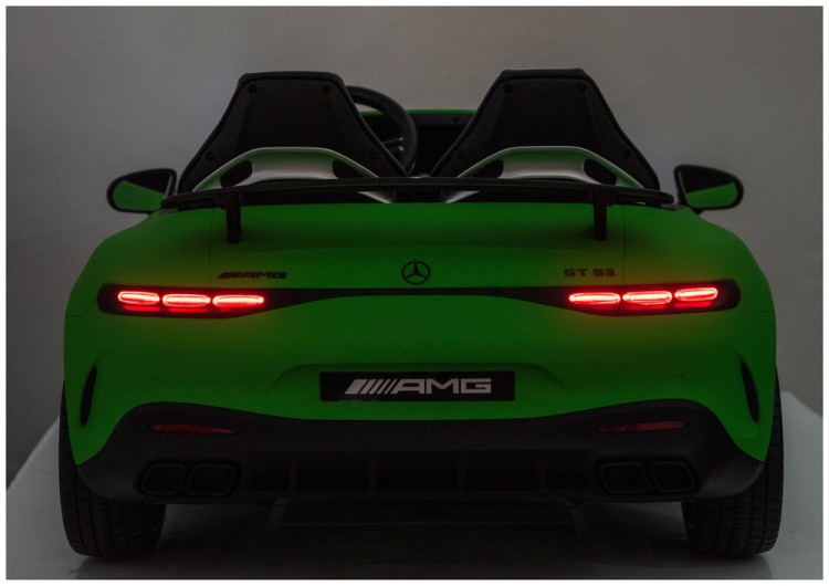 Auto Na Akumulator Mercedes GT63 AMG DK-GT63 24V Matowy Zielony