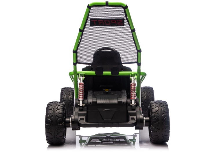 Pojazd Na Akumulator DM-107 24V7 Cichy Silnik Zielony