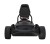 Gokart Fast 3 Drift na akumulator dla dzieci Czarny + Funkcja driftu + Silniki 2x150W + Radio LED + Pasy